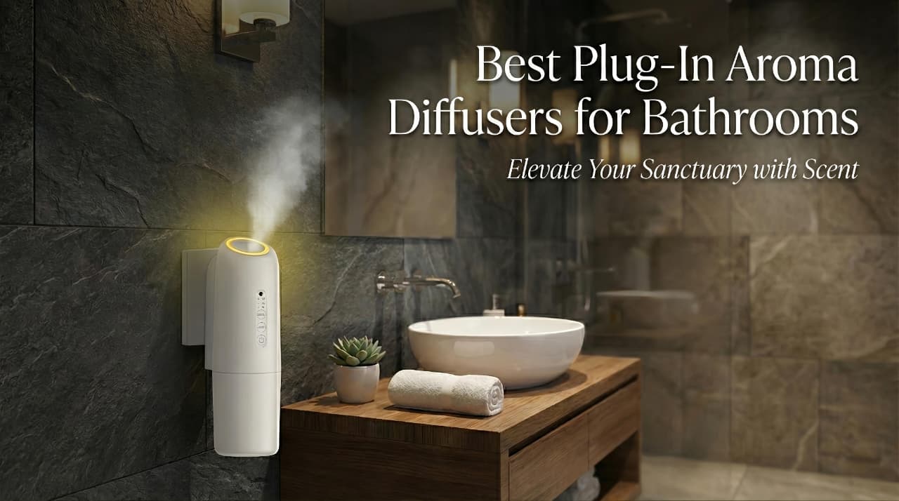 Best Plug-In Aroma Diffusers for Bathrooms: Waterless Scenting Devices for Restroom Fragrance