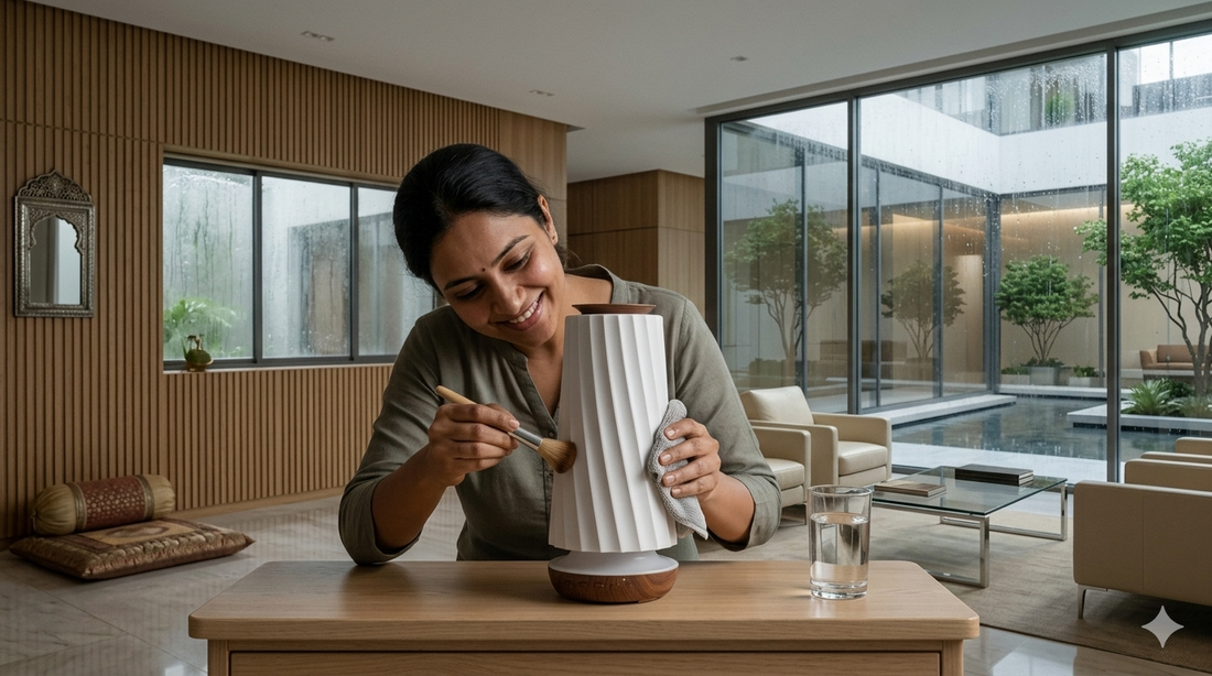 Waterless Aroma Diffuser Cleaning Guide India – Low Maintenance Tips