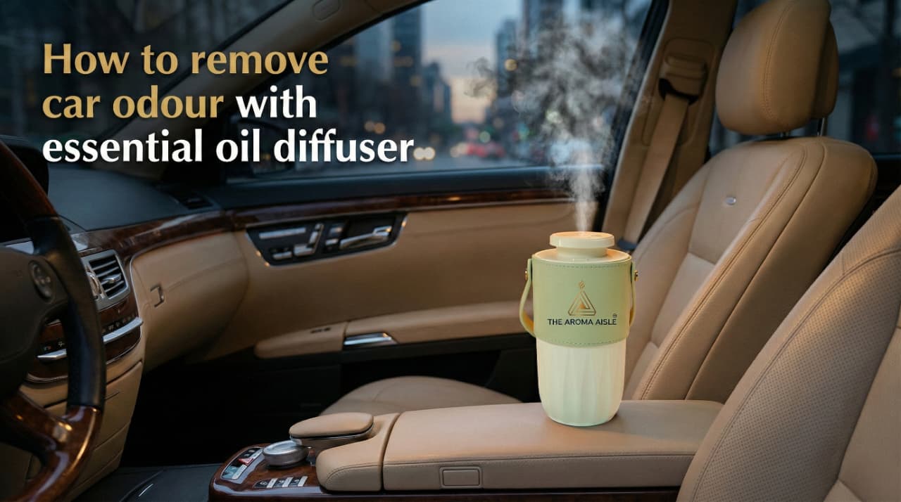 How to Remove Car Odors with Essential Oil Diffusers