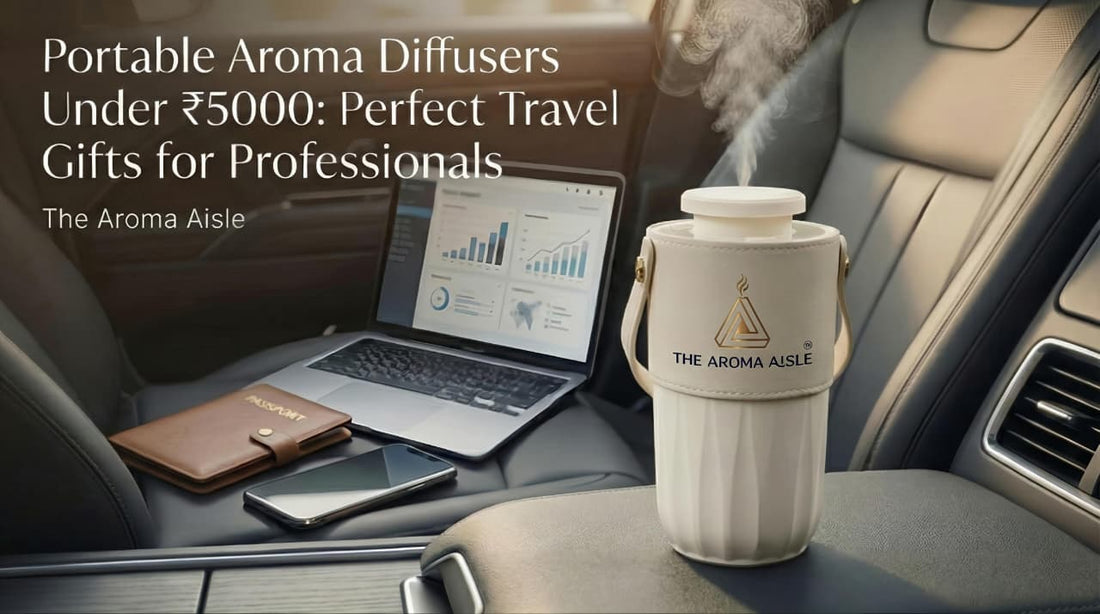 Portable Aroma Diffusers Under ₹5000: Perfect Travel Gifts for Professionals