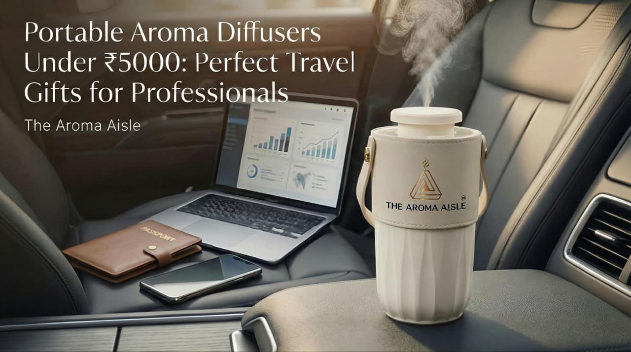 Portable Aroma Diffusers Under ₹5000: Perfect Travel Gifts for Professionals