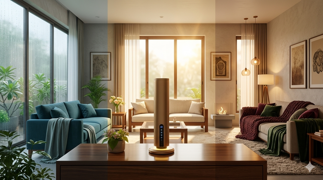 Aroma Diffuser Seasonal Guide India: Monsoon, Summer &amp; Winter