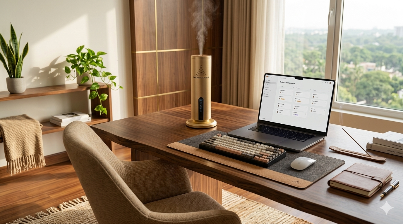 How Fragrance Affects Productivity: Home Office Scenting Guide for India