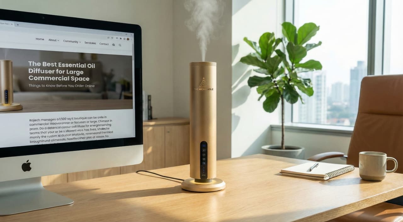 Choosing the Best Aroma Diffusers for Home Office in India