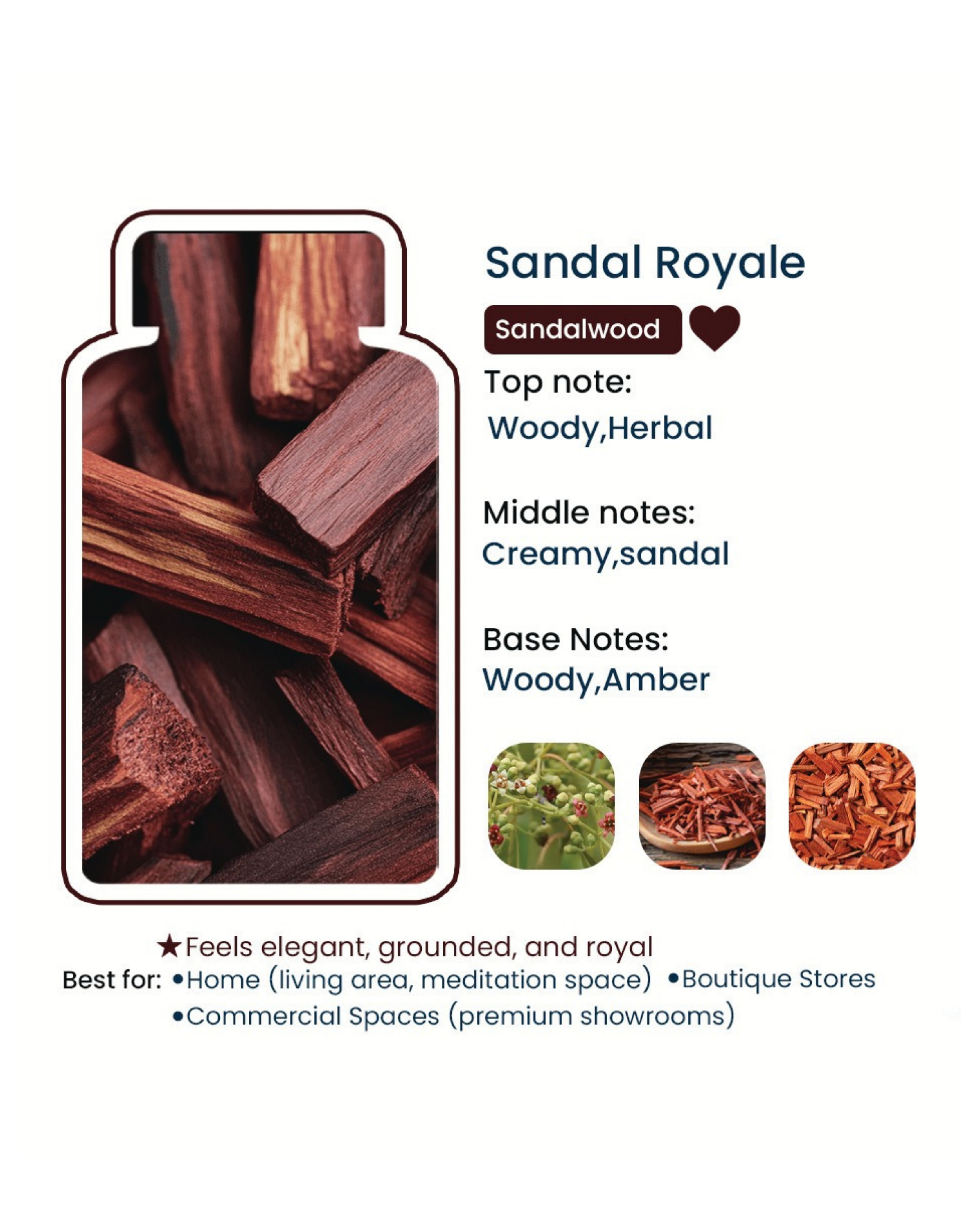 Sandal Royale Essential Oil - 30 ml