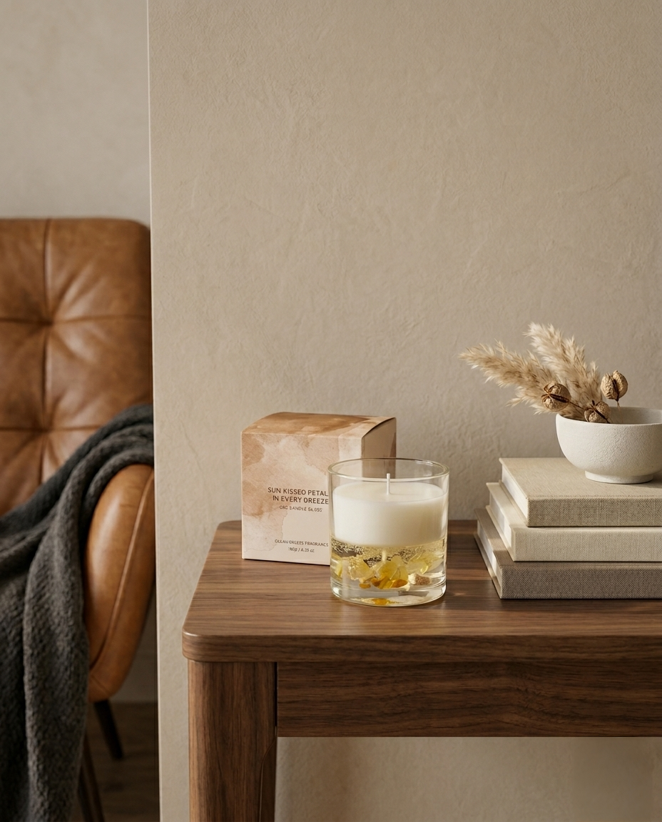 Tide & Petal Scented Soy Candle