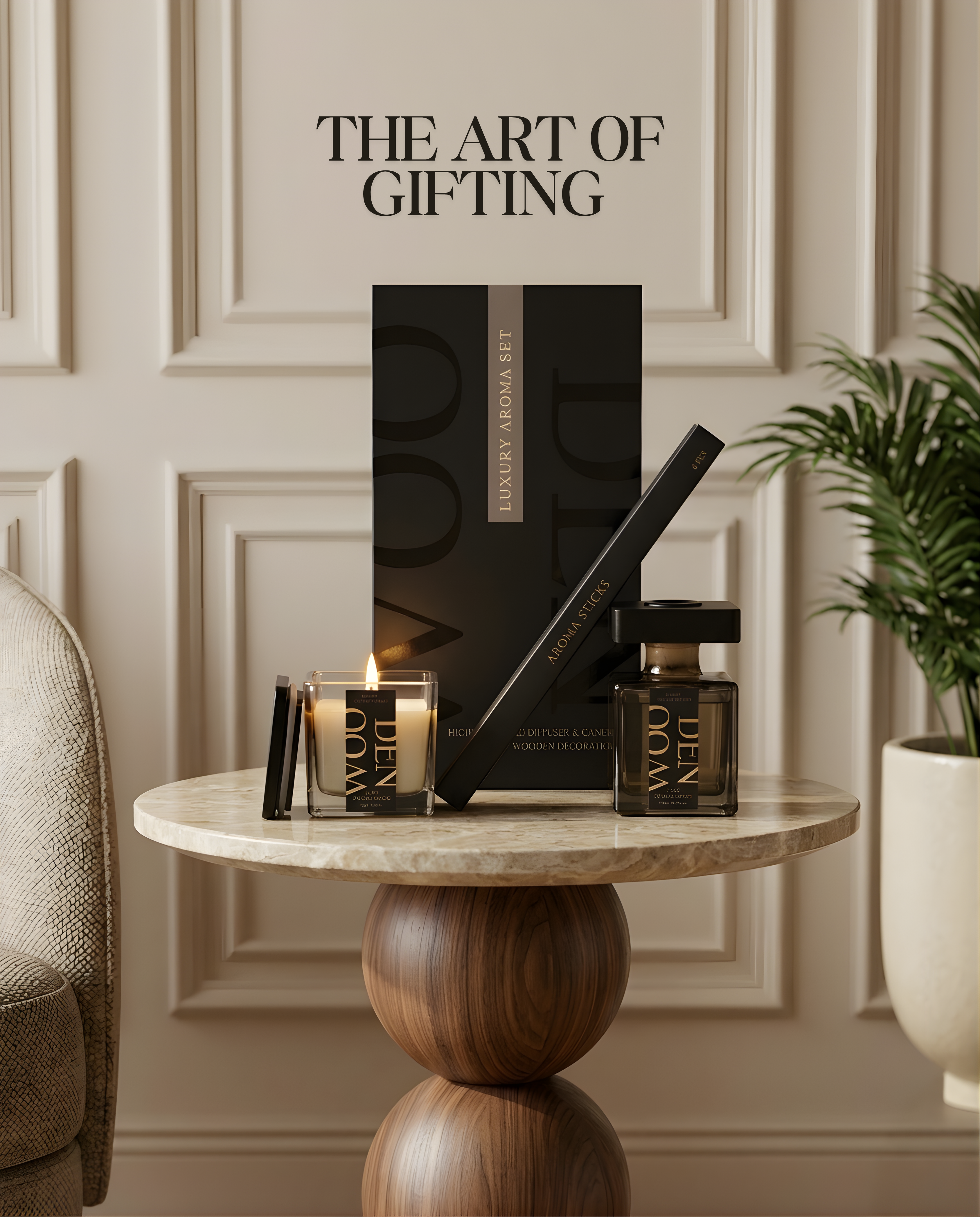 Floating Wood Gift Set