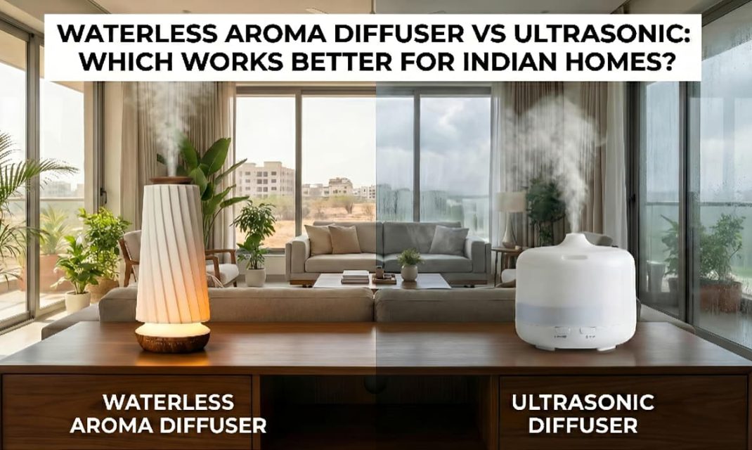 Waterless Aroma Diffuser vs Ultrasonic