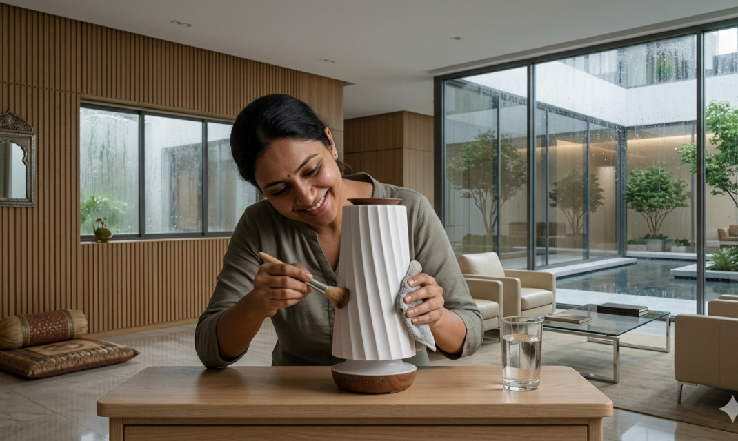 Waterless Aroma Diffuser Cleaning Guide